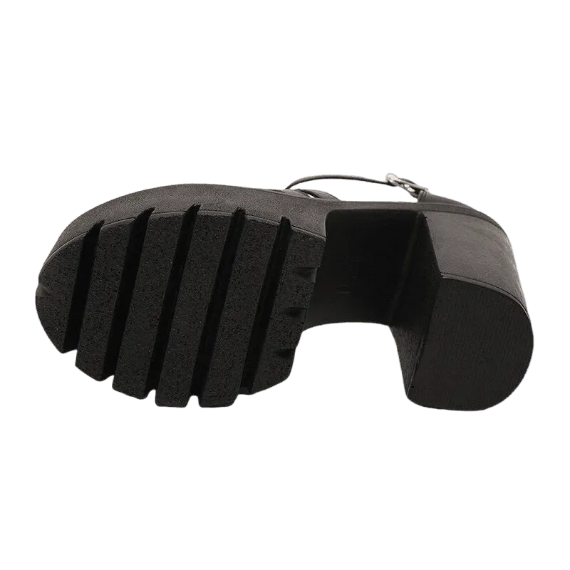 Platform Roman Ankle Sandals - Sandals - LeStyleParfait