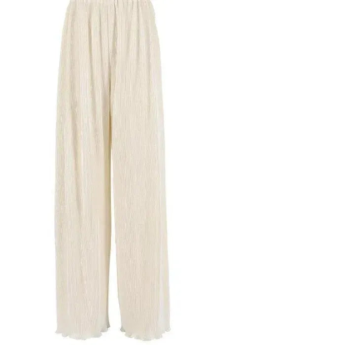 Pleated Oversized Pants - Women Pants - LeStyleParfait