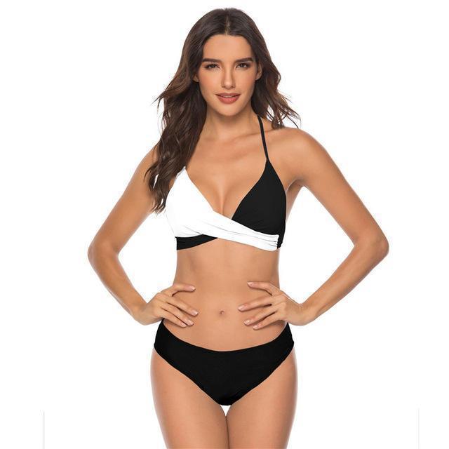 Plus Size Bikini Set, Sexy Printed Women's Swimsuit - Swimwear - LeStyleParfait Kenya
