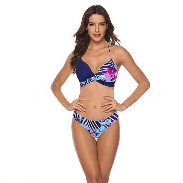 Buy Plus Size Bikini Set, Sexy Printed Women's Swimsuit at