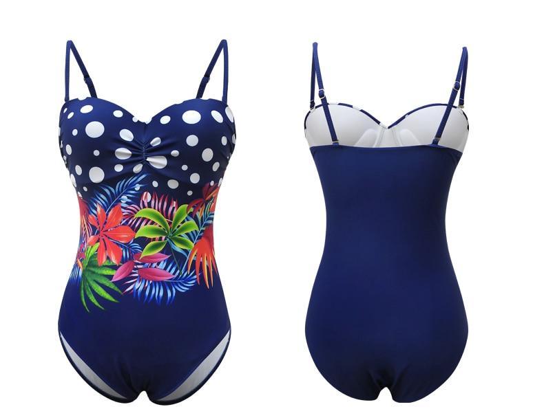 Plus Size One-Piece Swimwear - Swimwear - LeStyleParfait Kenya