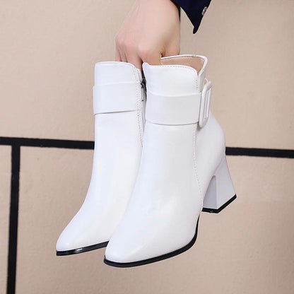 Pointed Women Ankle Boots - Ankle Boots - LeStyleParfait Kenya