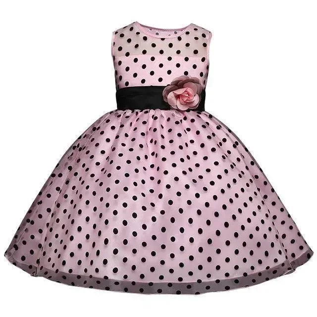 Polka Dots Girls Dress - Girls Dresses - LeStyleParfait