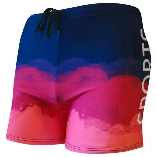 Printed Beach Shorts Trunk - Swim Trunk - LeStyleParfait