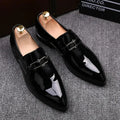 Puccini Elegant Patent Leather Shoes - Loafer Shoes - LeStyleParfait