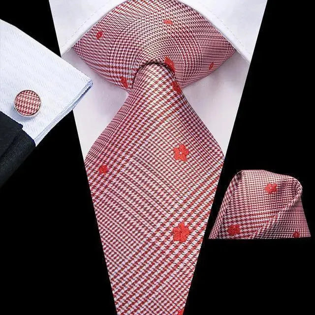 Pure Dedication Cufflink Necktie Set - Necktie | LeStyleParfait-Necktie