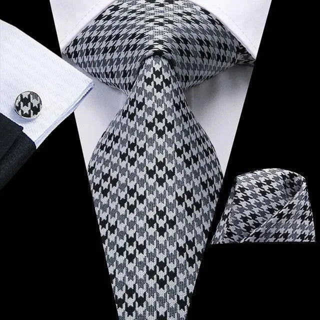 Pure Dedication Cufflink Necktie Set - Necktie | LeStyleParfait-Necktie