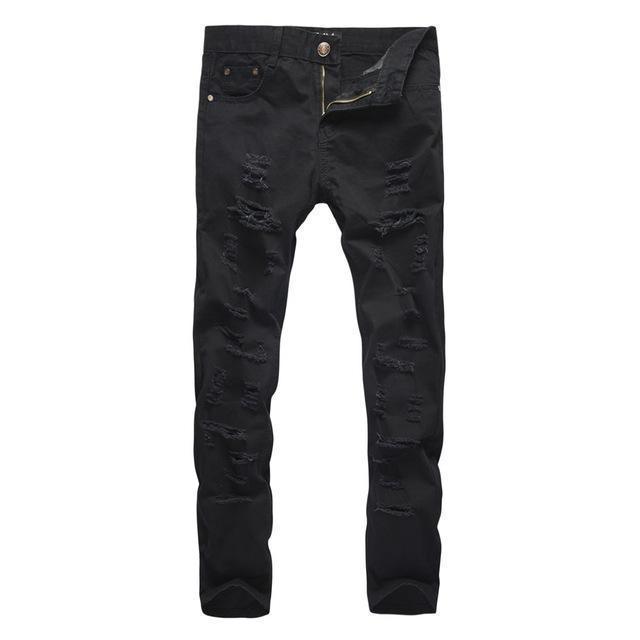 Ragged Destroyed Jeans For Men - Pants - LeStyleParfait Kenya