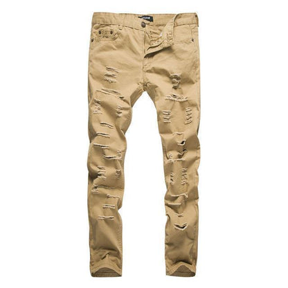 Ragged Destroyed Jeans For Men - Pants - LeStyleParfait Kenya