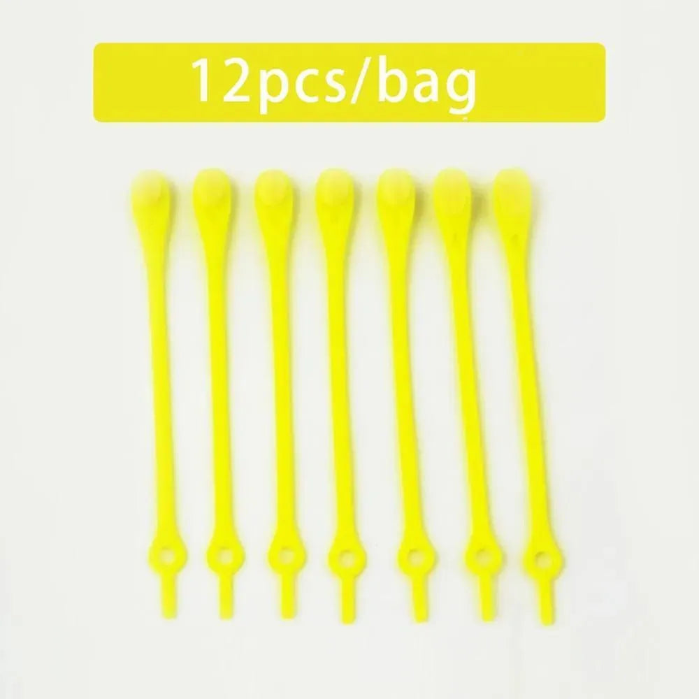 Rainbow No Tie Shoelaces 12pcs/ Lot - Shoelaces - LeStyleParfait