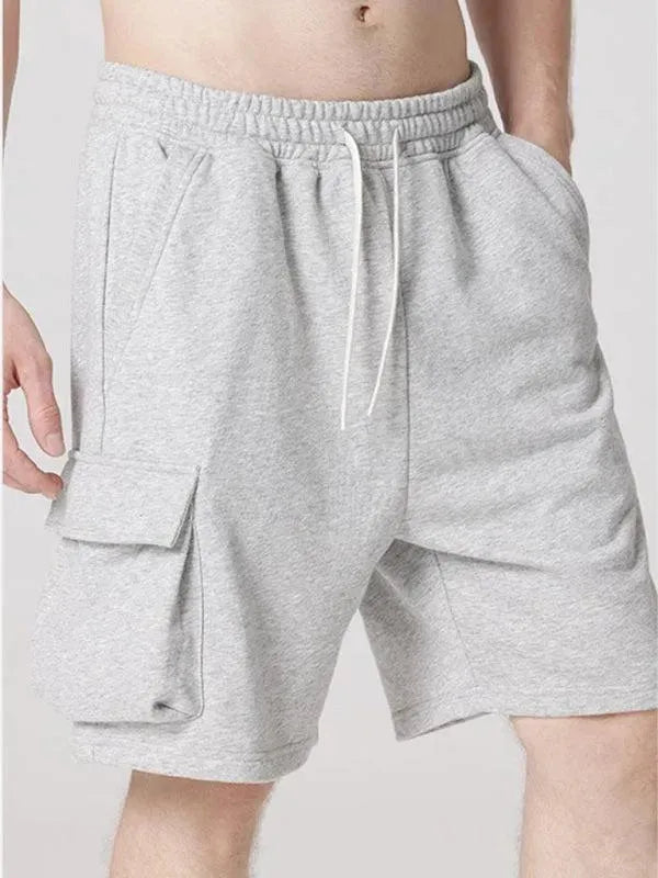 Drawstring Men Cargo Shorts - Men's Shorts - LeStyleParfait