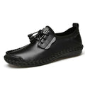 Ripple Lace-Up Leather Shoes - Casual Shoes - LeStyleParfait