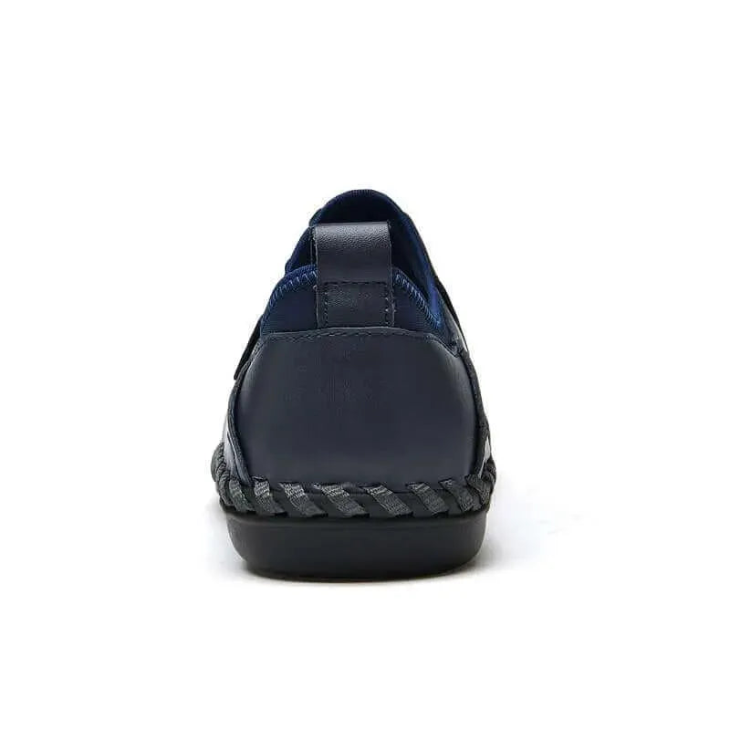 Ripple Lace-Up Leather Shoes - Casual Shoes - LeStyleParfait