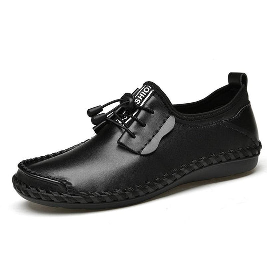 ''Ripple'' - Lace-Up Leather Shoes - Shoes - LeStyleParfait Kenya