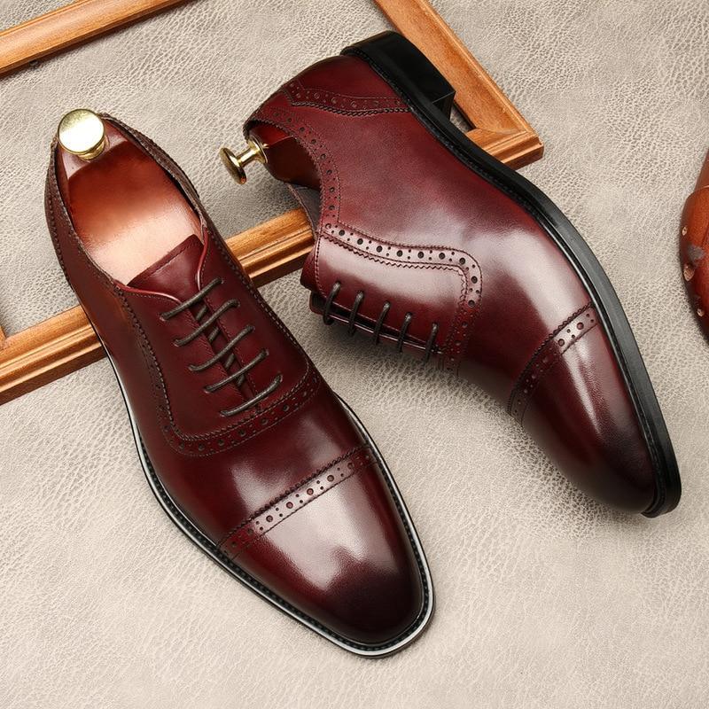 Russo Luxurious Oxford Shoes For Men - Shoes - LeStyleParfait Kenya