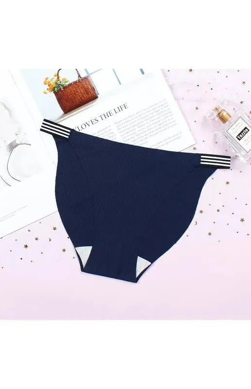 LeStyleParfait Women's Underwear Underwear Slips Plain-Solid-Panties