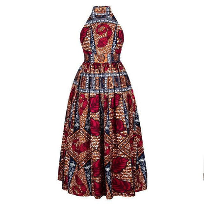 Selita Plus Size Sleeveless African Dress - Dress - LeStyleParfait Kenya