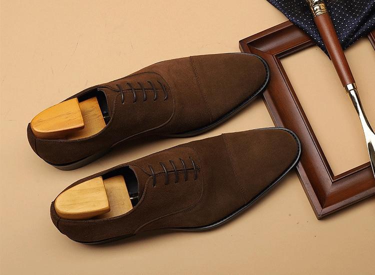 Sergio Suede Oxfords, Shoes For Men - Shoes - LeStyleParfait Kenya
