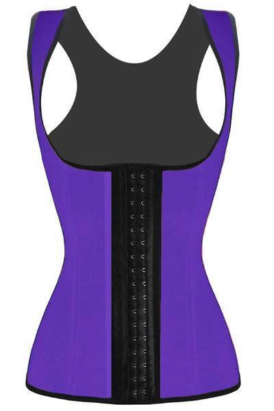 Shapewear-Body Shaper Purple Waist Cincher - Shapewear - LeStyleParfait Kenya