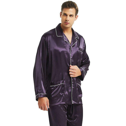Sleepwear-Men's Pajama Set With Pockets - Sleepwear - LeStyleParfait Kenya