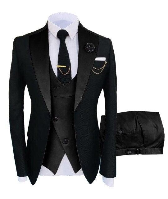 Slim Fit Tuxedo Suits For Men - Suit - LeStyleParfait Kenya