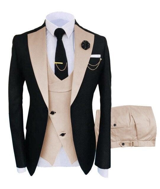 Slim Fit Tuxedo Suits For Men - Suit - LeStyleParfait Kenya