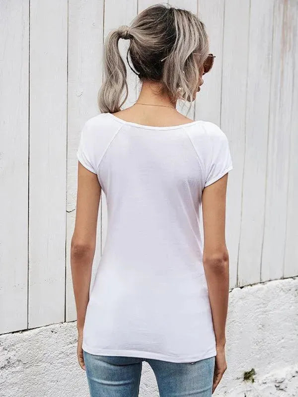 Solid Lace Women Top - Women Tops - LeStyleParfait