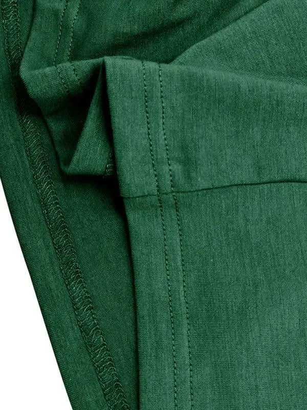 LeStyleParfait Men's T-Shirts Casual Polo Plain-Solid Long Sleeves-Polo Shirt