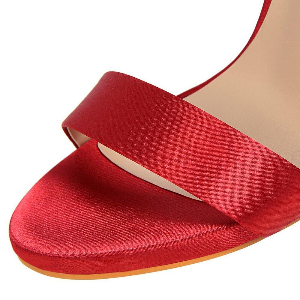 Solid Open-Toe High Heels - Shoes - LeStyleParfait Kenya