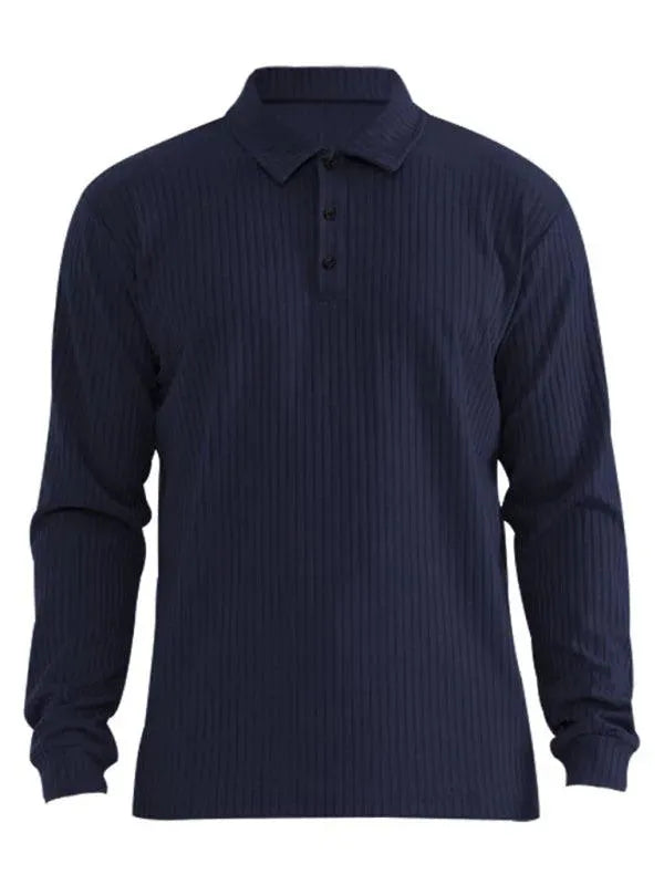 Solid Polyester Graphic T-Shirt for General - All-Season Everyday - Polo Shirt - LeStyleParfait