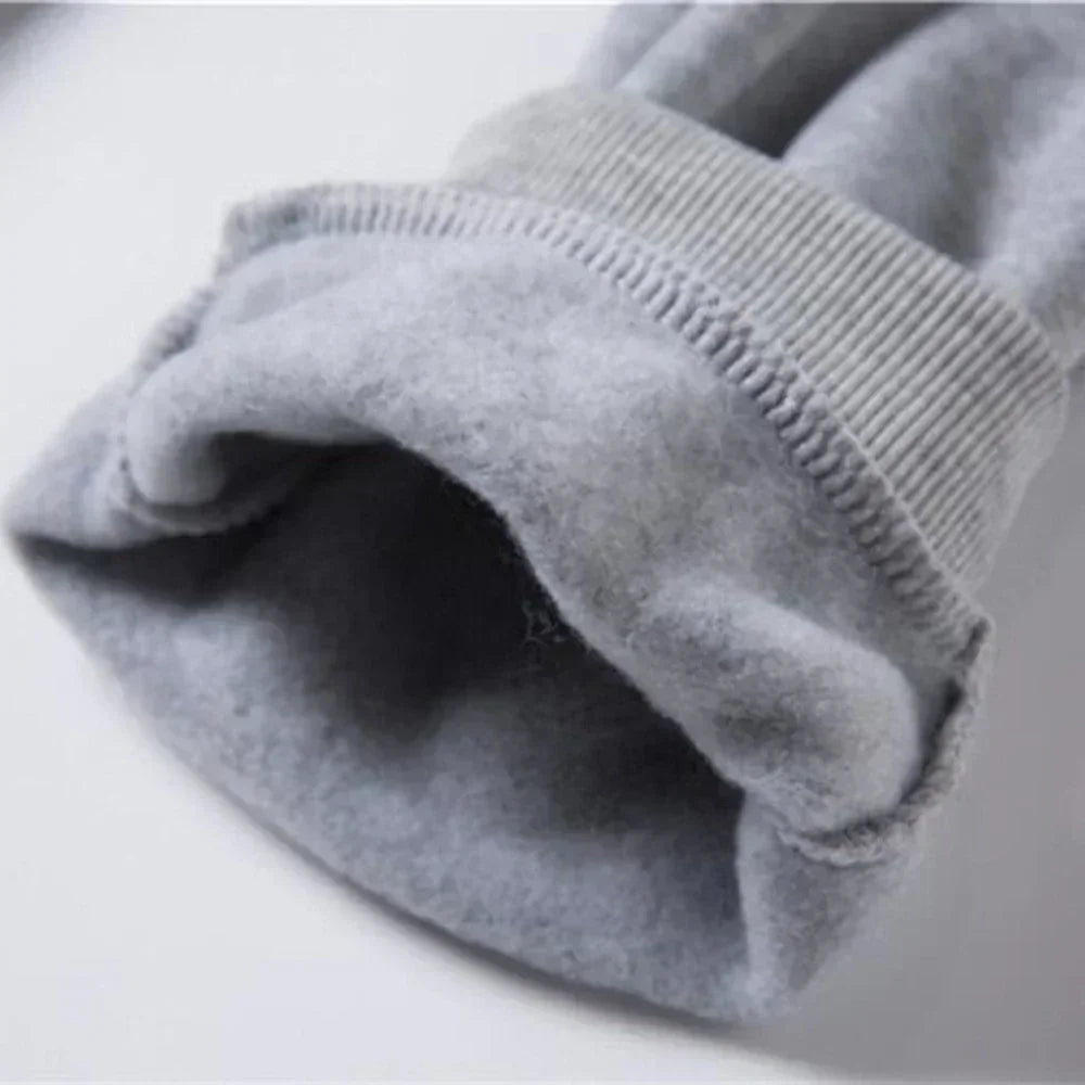 Pantalon de jogging unisexe décontracté et sportif - Confort polaire taille mi-haute