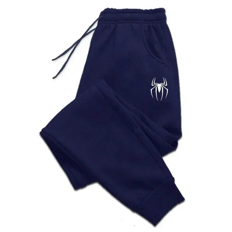 Pantalon de jogging sportif pour homme - Taille mi-haute, coupe fuselée avec cordon de serrage