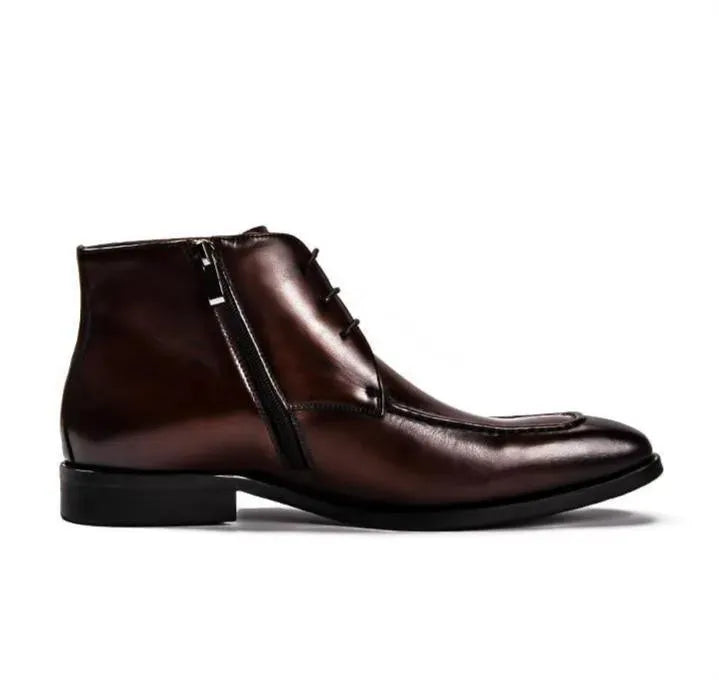 Stitched Leather Chelsea Boots For Men - Boots - LeStyleParfait