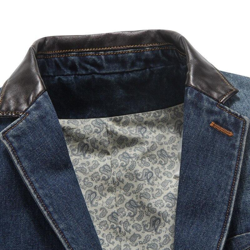 Streetstyle Denim Jeans Blazer For Men - Blazer - LeStyleParfait Kenya