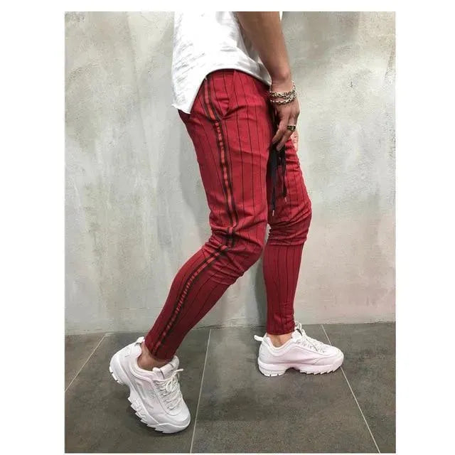 Striped Jogger Pants For Men - Jogger Pants - LeStyleParfait