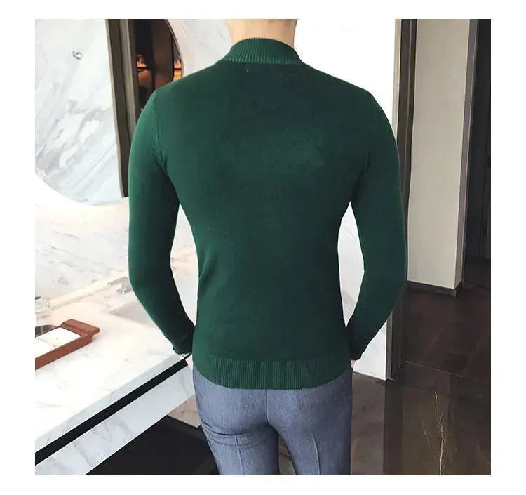 Striped Pattern Sweater For Men - Pullover Sweater - LeStyleParfait