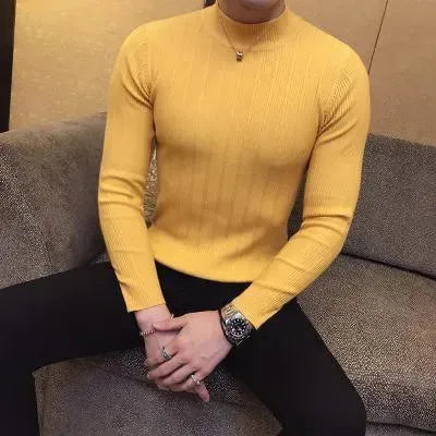 Striped Pattern Sweater For Men - Pullover Sweater - LeStyleParfait