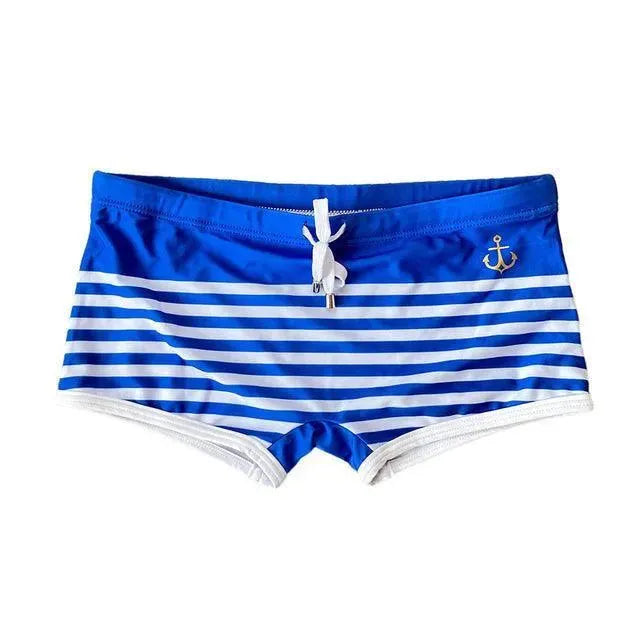 Striped Swim Trunks For Men - Swim Trunk - LeStyleParfait