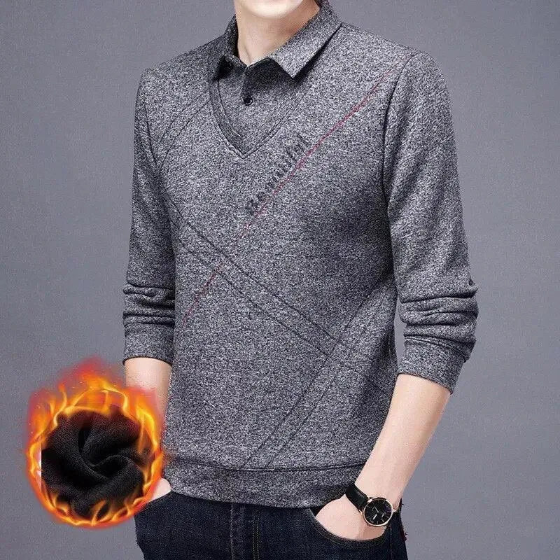 Striped Thick Men Polo Shirt - Polo Shirt - LeStyleParfait