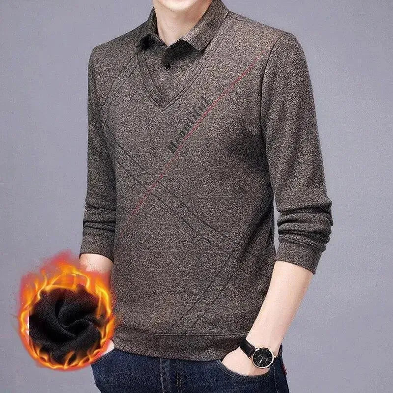 Striped Thick Men Polo Shirt - Polo Shirt - LeStyleParfait