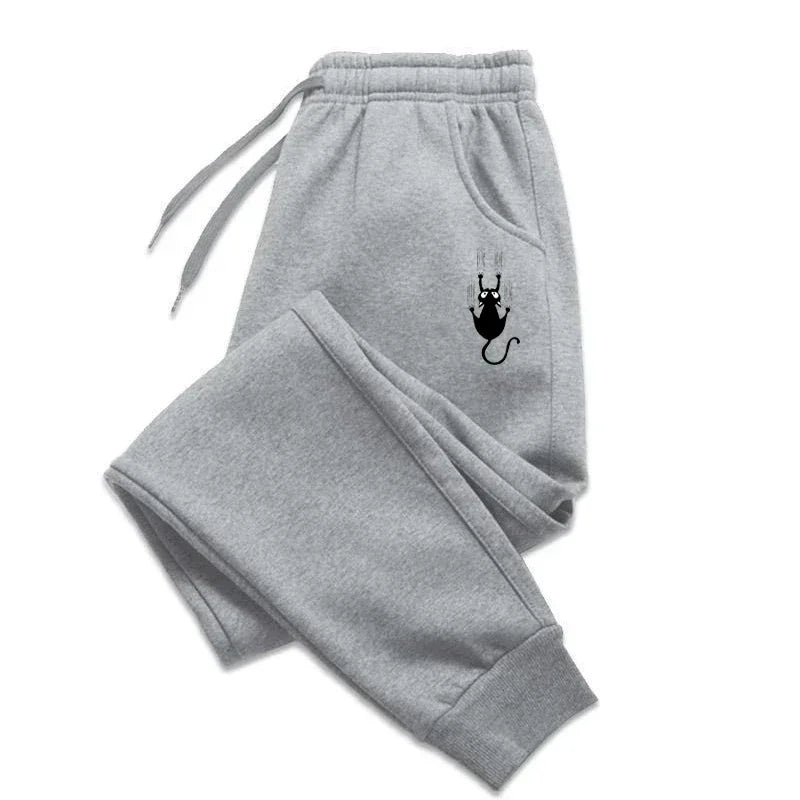 Pantalon de jogging décontracté et élégant pour homme - Taille mi-haute confortable