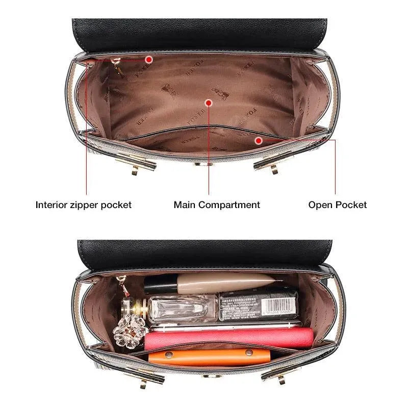 Stylish Leather Handbags - Handbag - LeStyleParfait