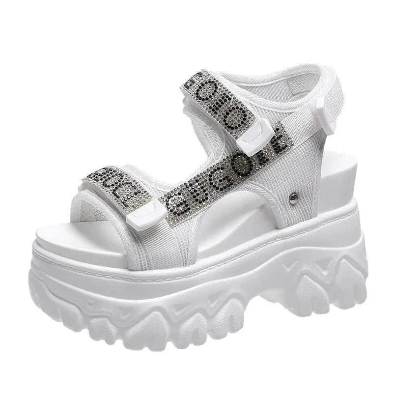 Stylish Open Toe Platform Sandals