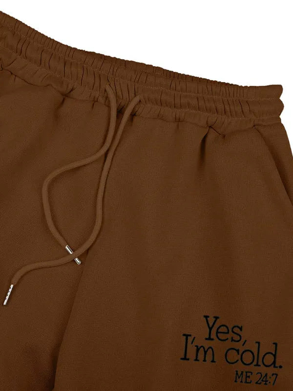 Stylish Women Casual Lettered Two-Piece Set - Casual Tracksuit Set - LeStyleParfait