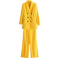 Nailed it Double Breast Pantsuit - Pantsuit - LeStyleParfait