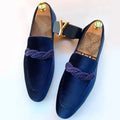 Suede Brogue Shoes For Men - Loafer Shoes - LeStyleParfait