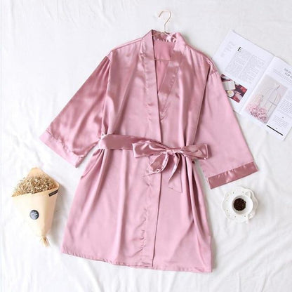 Summer Kimono Robe Sleepwear - Sleepwear - LeStyleParfait Kenya
