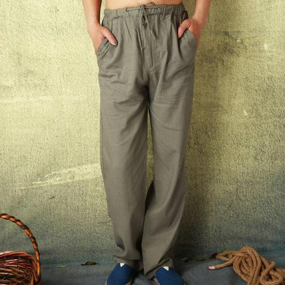 Summer Linen Pants For Men - Pants - LeStyleParfait Kenya