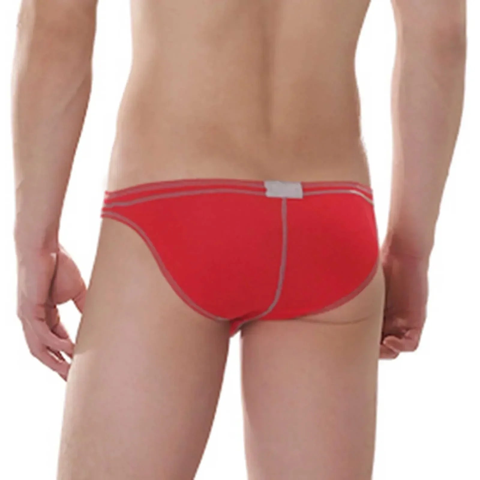 Sous-vêtements sexy d'été pour hommes, boxers respirants et absorbants, culottes de sport à lignes contrastées pour garçons