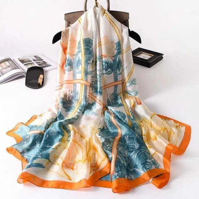 Superior Silk Scarves For Women - Scarf - LeStyleParfait